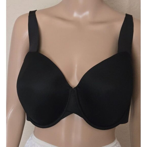 Cacique Women's Underwire Lightly Lined balconette black size 40DDD - Picture 1 of 6
